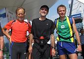 Cavalcata tra Monti e Laghi di Maurizio Agazzi, immagini passaggio al Monte Boario e arrivo a Lovere il 6 giugno 2010